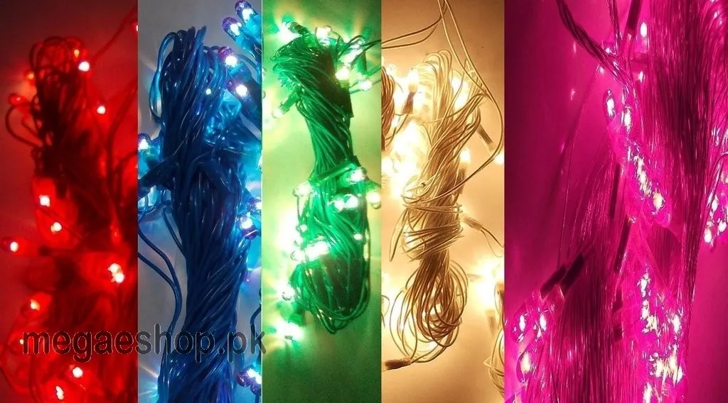 Generic 1PCS Fairy Light String 220V Red - image 5