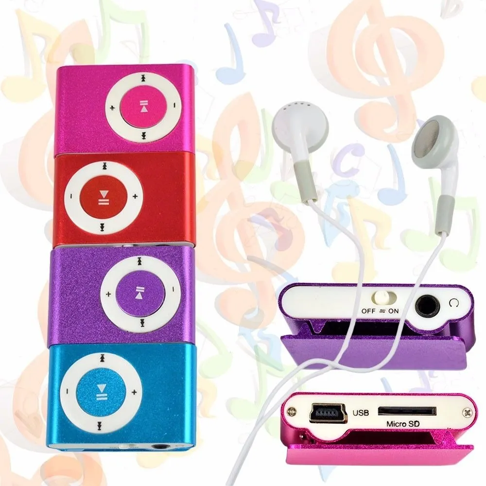 Generic Clip MP3 Player Mini TF/SD Slot USB Waterproof Sport - image 7