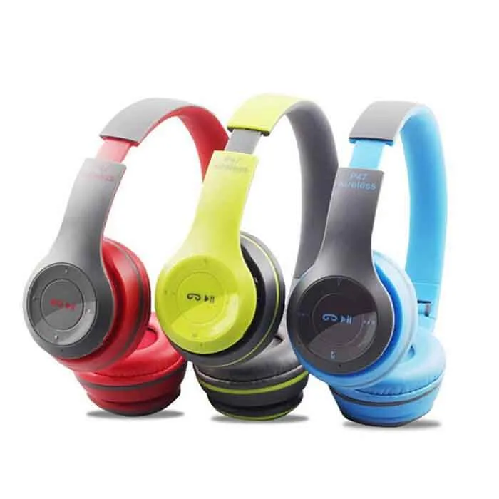 Generic P47 Foldable Bluetooth Wireless NC Headphones