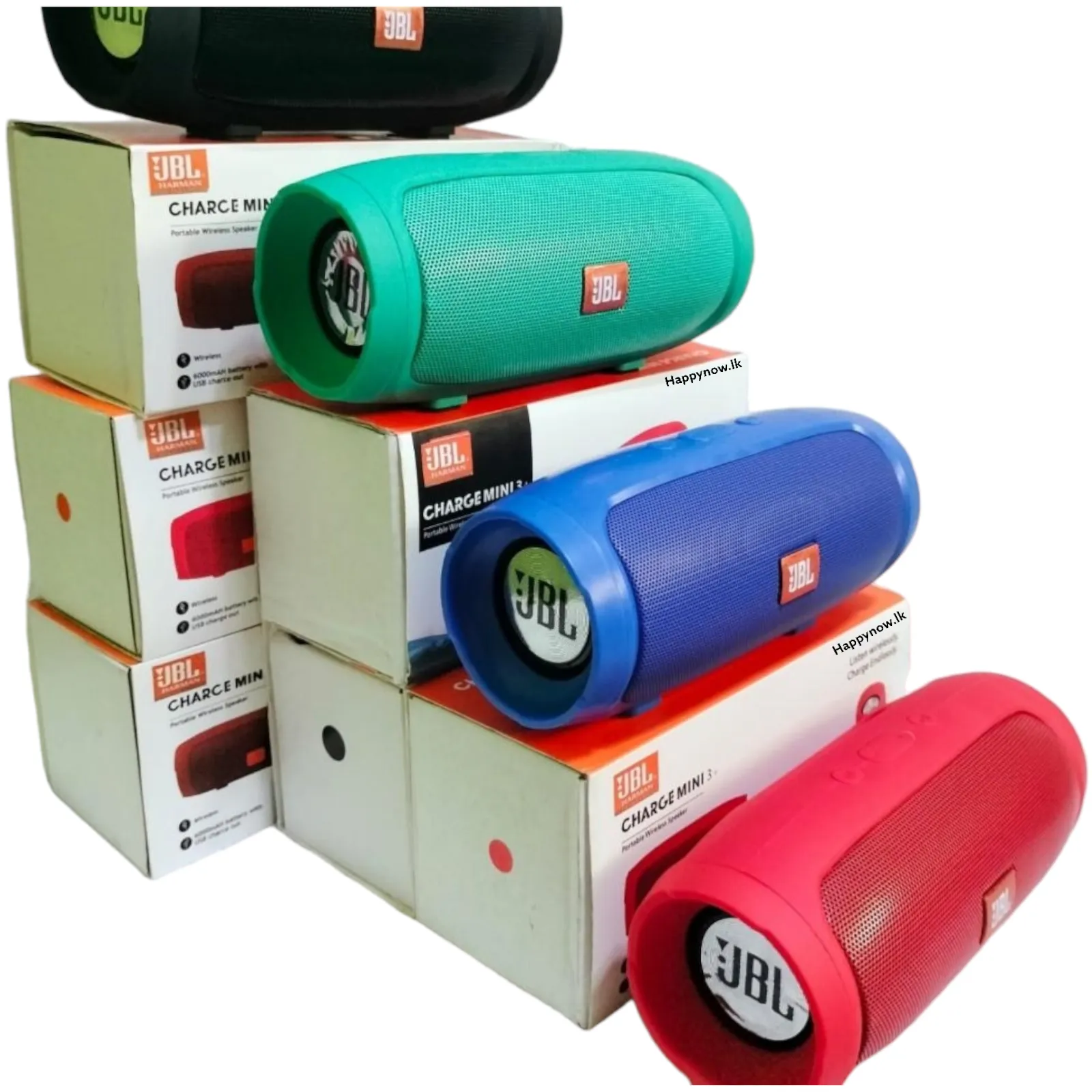 JBL Charge Mini 3+ Red Bluetooth Speaker - image 3