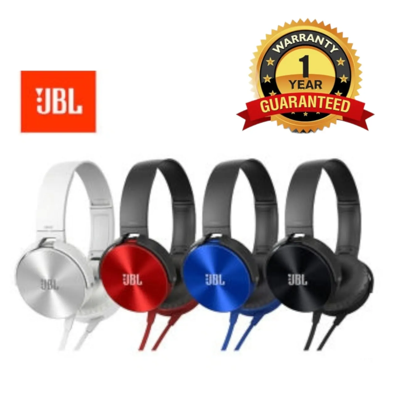 JBL XB450 Extra Bass Stereo Headphones