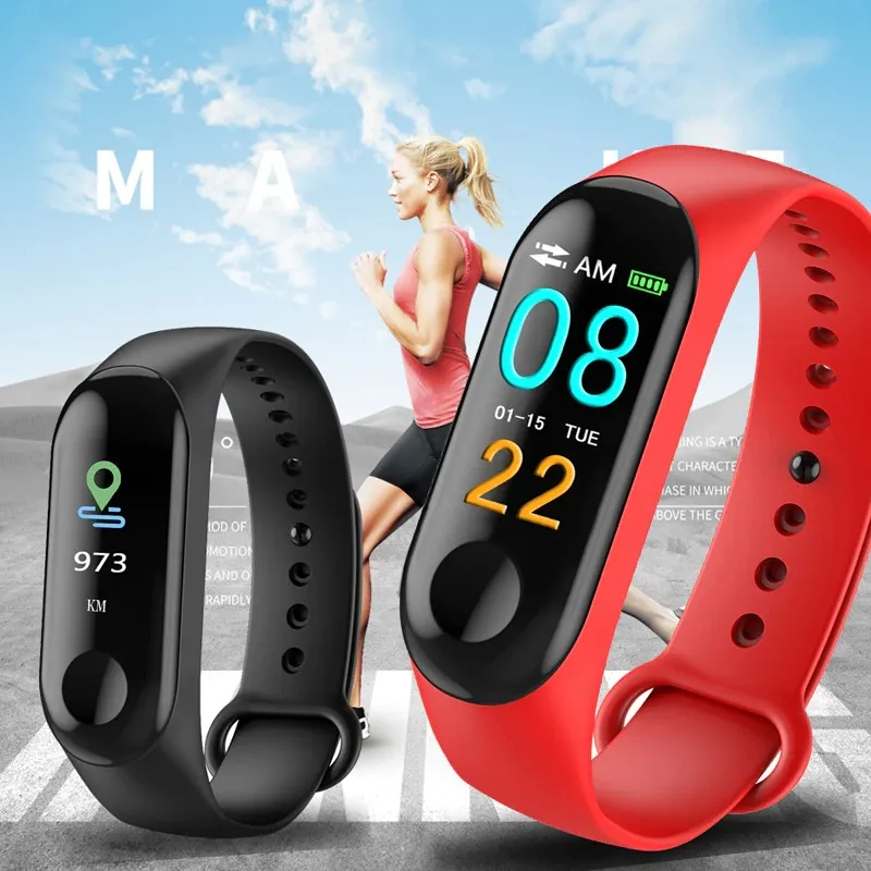 Generic Smart Mens Watch Multicolor Pedometer Heart Rate Blood - image 7