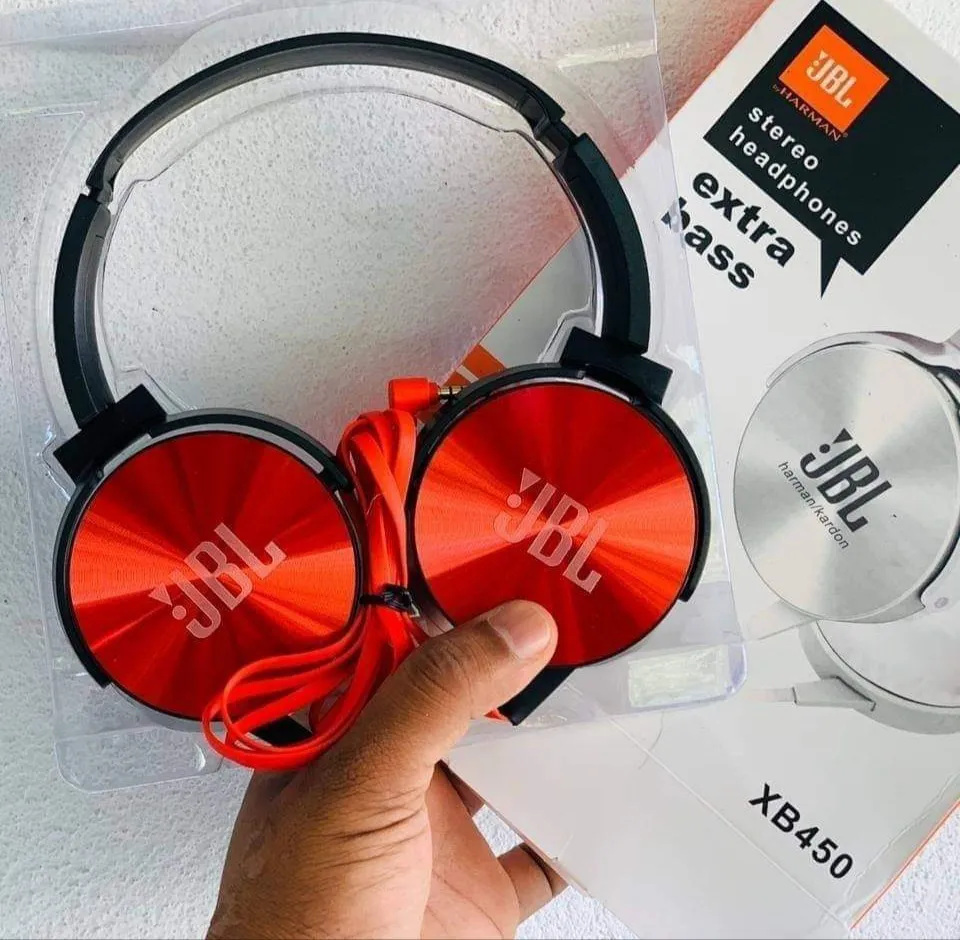 JBL XB450 Stereo Headphones Extra Bass