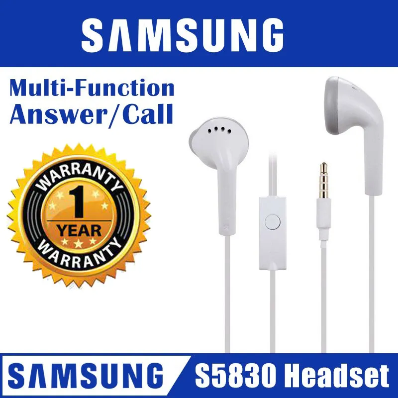 SAMSUNG S5830 Wired 3.5mm In-ear with Microphone - image 1