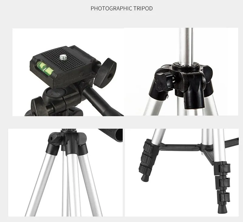 Generic 360 Rotation Tripod Camera & Mobile Stand - image 4