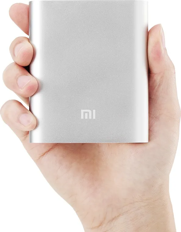 Xiaomi 10400mAh Power Bank All Mobile Phone Support Silver - image 2