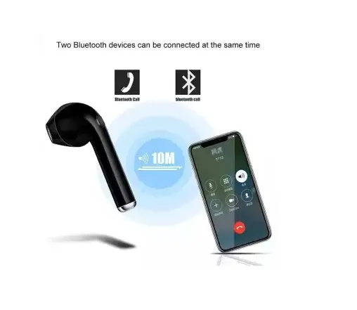 Generic i7 TWS Airpod Bluetooth Wireless Earpod Headset - image 3