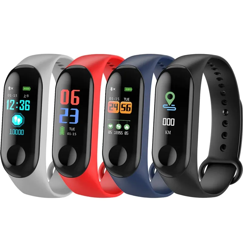 Smart Mens Watch Multicolor Pedometer HR Blood Pressure - image 5