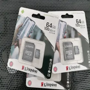 Kingston Micro SD A1 Memory Card 100MB/s Class 10