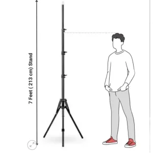 DK 3888 Bluetooth Portable 7Ft Tripod