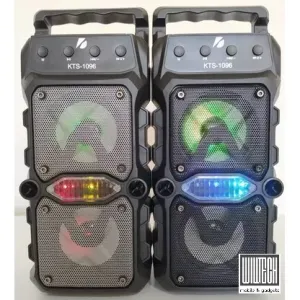 KTS KTS-1096 Twin Loudspeaker Portable Bluetooth Speaker