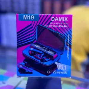Dealbay M19 Pro Earphones TWS Bluetooth Wireless HIFI Music