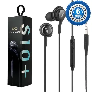Samsung AKG Galaxy S10 Handfree Earphones with Mic Black