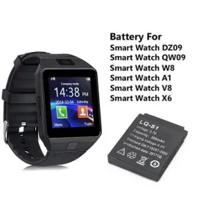Original Smart Watch Battery for DZ09, QW09, V8, W8, A1
