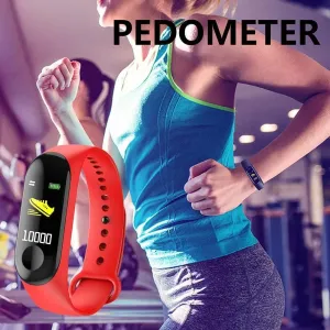 Generic Smart Mens Watch Pedometer Heart Rate Blood Pressure