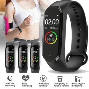 M4 Smart Watch Band 4 Fitness Tracker