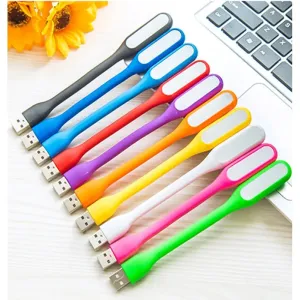 Orange Flexible USB LED Lamp Portable Super Bright