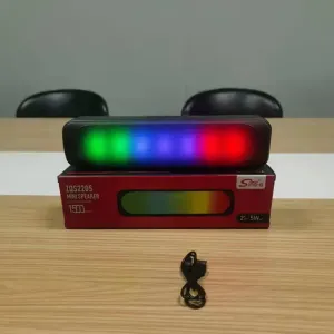 ZQS 2205 Portable LED Light Subwoofer Speaker