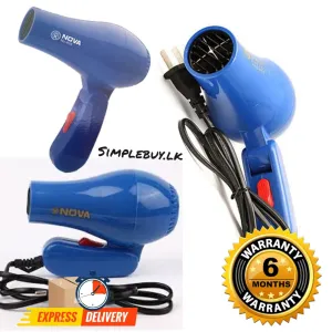 Nova NV838 Pink Foldable Hair Dryer