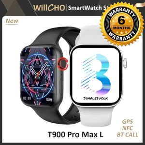 Pink T900 Pro Max S Series 8 Smartwatch