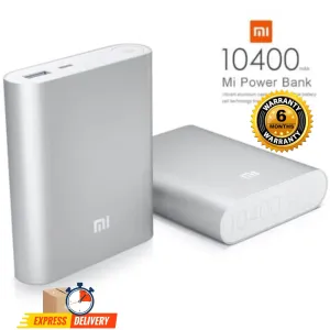 Mi 10400mAh Power Bank Silver For All Mobile