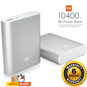 Mi 10400 mAh Power Bank Portable Emergency Battery