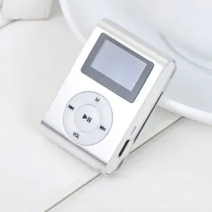 Generic Portable Mini MP3 Player Silver