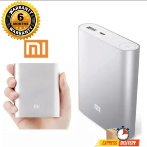 MI 10400mAh Silver Power Bank for All Mobiles