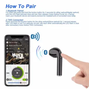 Generic i7 TWS Airpod Bluetooth Wireless Earpod Headset