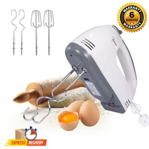 Sokany Hand Mixer Model 133 7 Speed Lightweight Egg Beater