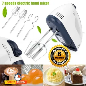 Sokany Hand Mixer 7 Speed Lightweight Egg Beater