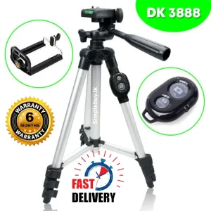 DK3888 Ret retractable Lightweight Travel Tripod Stand