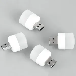 Generic USB Plug Lamp Mini Round LED Eye Protection Light