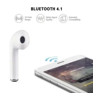 Generic i7s Bluetooth Sports Wireless Earpod with Mic