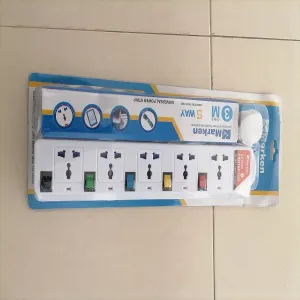 Marken Extension Power Strip Surge Protector Multi Switch