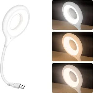 Generic USB Round Light Mini Portable LED Night Lamp