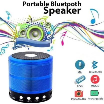 Universal WS-887 Mini Speaker Metal Bluetooth (5 Colour) - image 3