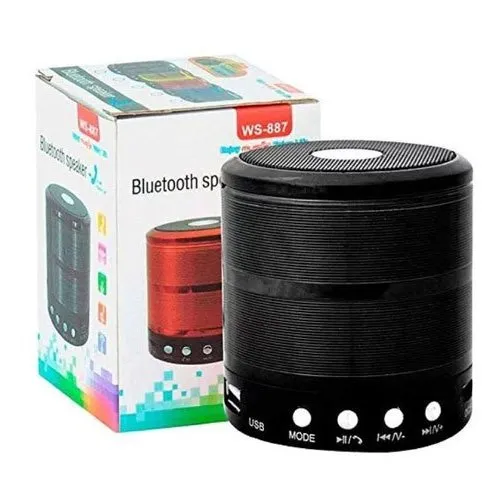Universal WS-887 Mini Speaker Metal Bluetooth (5 Colour) - image 7
