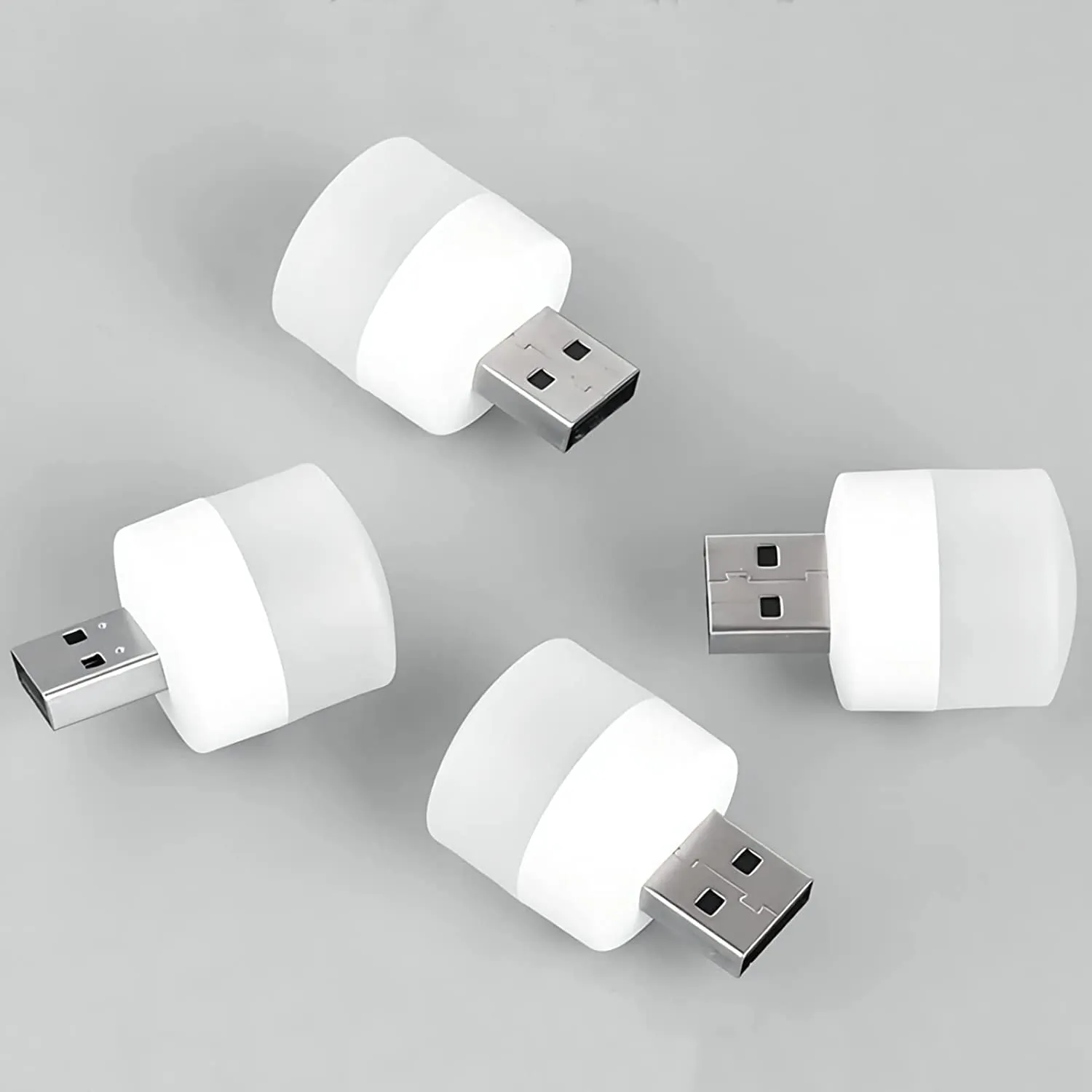 Generic USB Plug Lamp Mini Round LED Eye Protection Light
