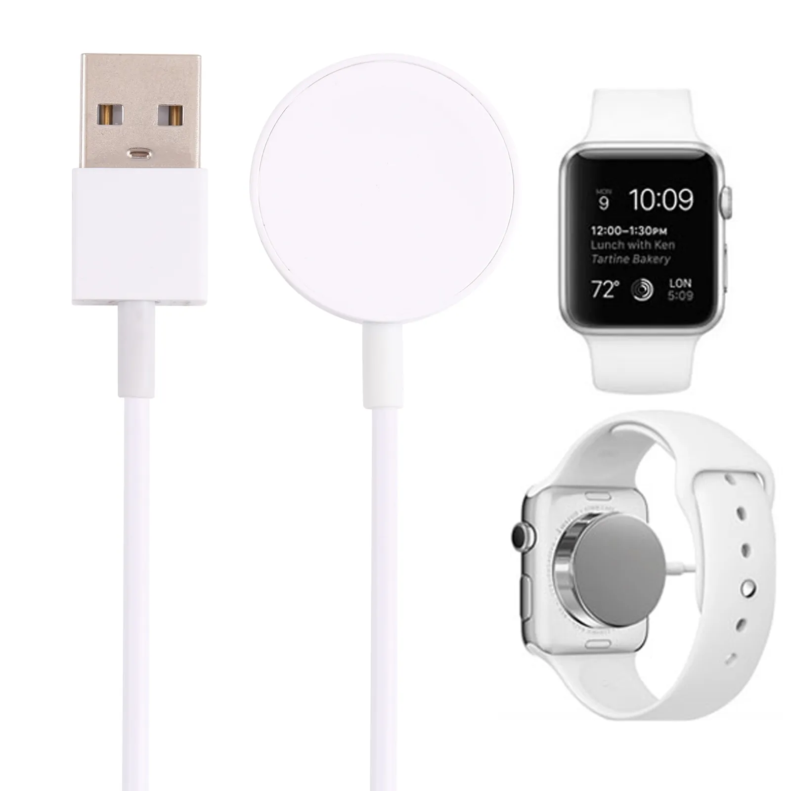 Apple Watch Magnetic Charging Cable 1m White