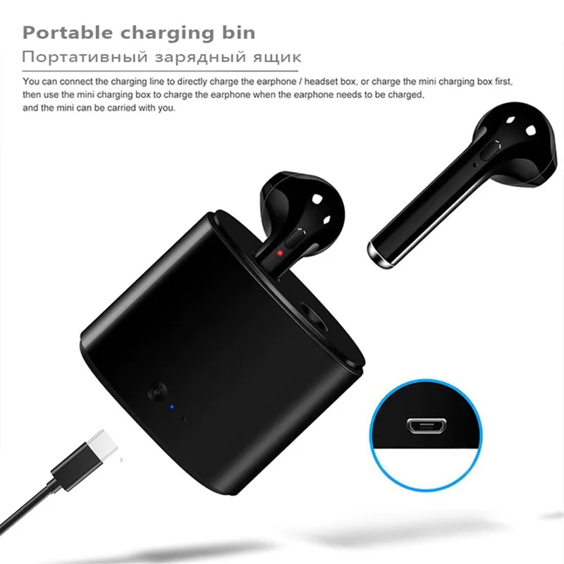 Generic I7s TWS Bluetooth Wireless Earbuds - image 5