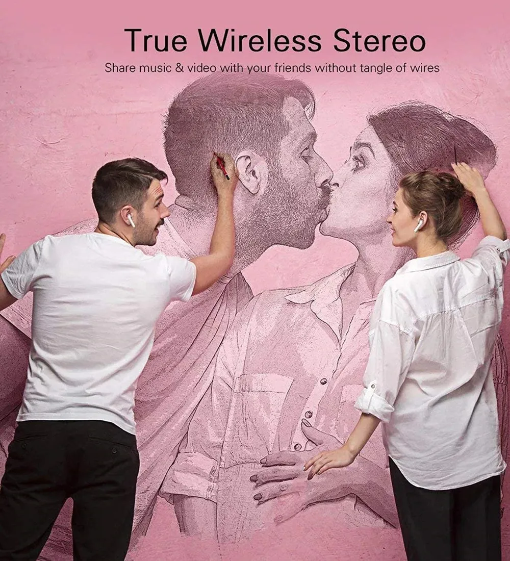 Generic I7s TWS Bluetooth Wireless Earbuds - image 8