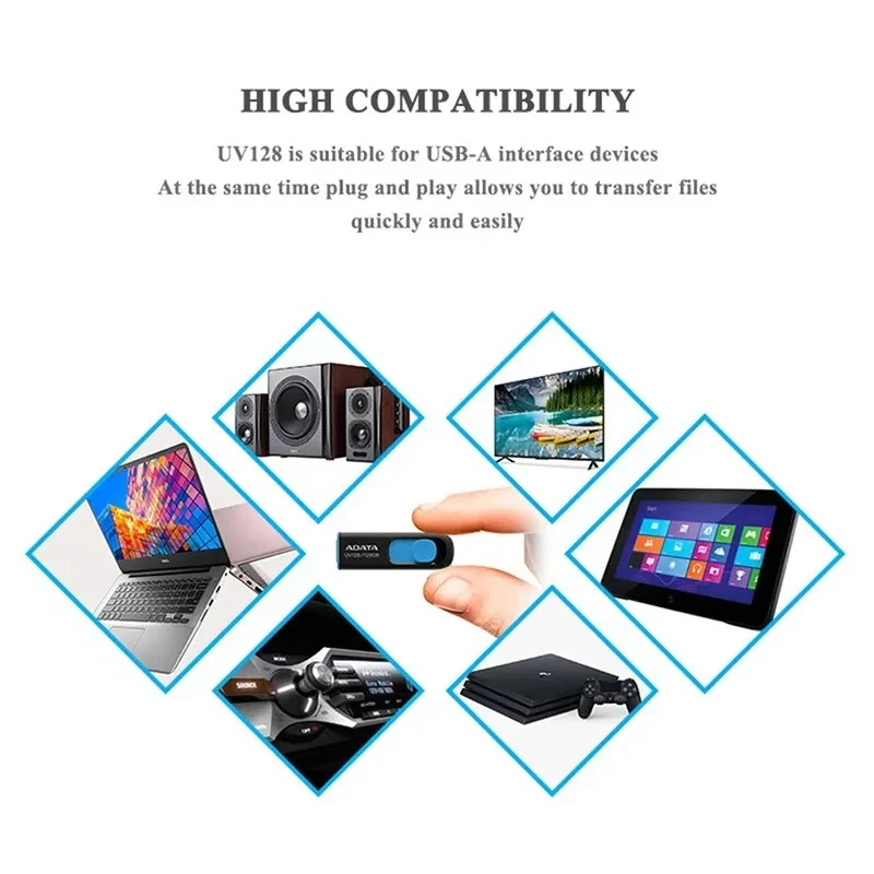 ADATA USB Flash Drive 3.2 Data Transfer 100Mb/s Memory - image 5