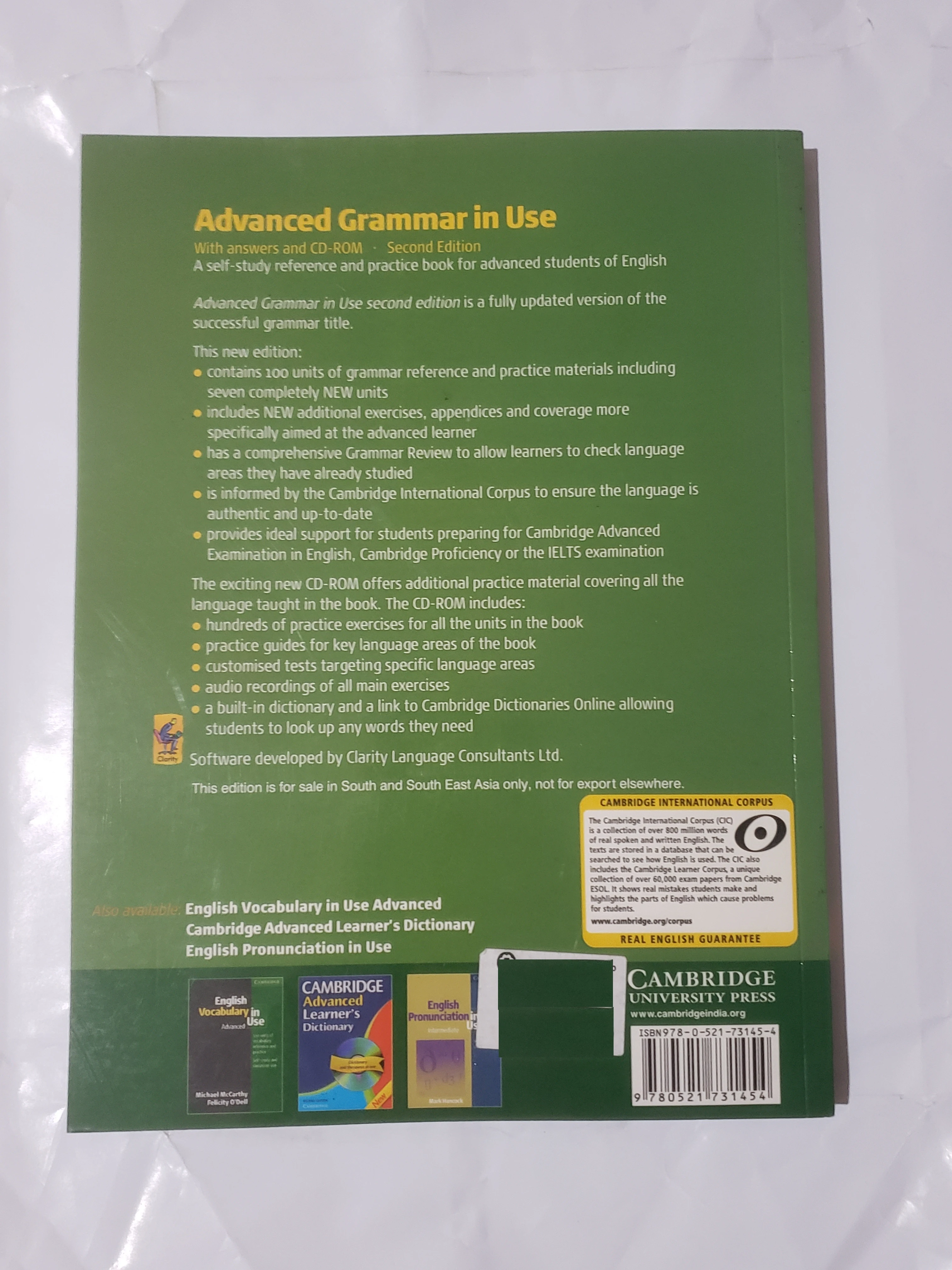 Generic Advanced English Grammar in Use Book - image 10