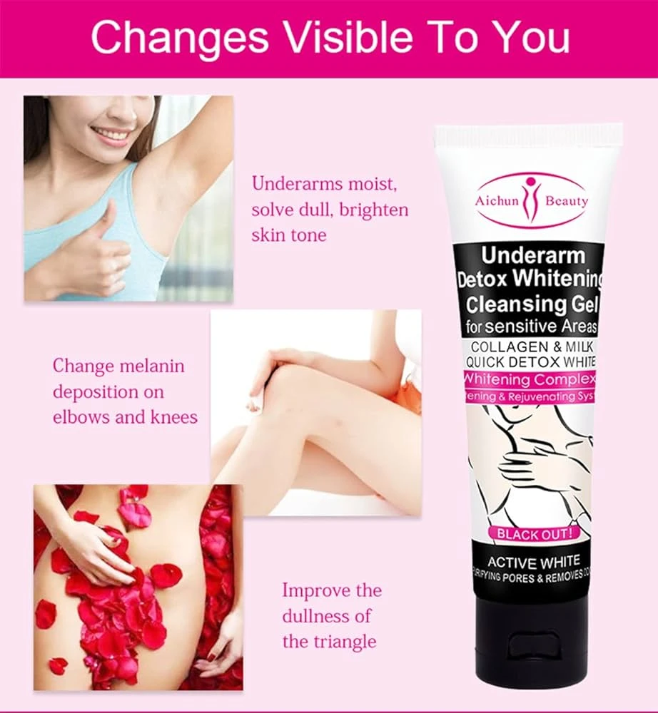 [AICHUN BEAUTy] [Underarm Knees Detox Cleansing Gel] [50ML] - image 2