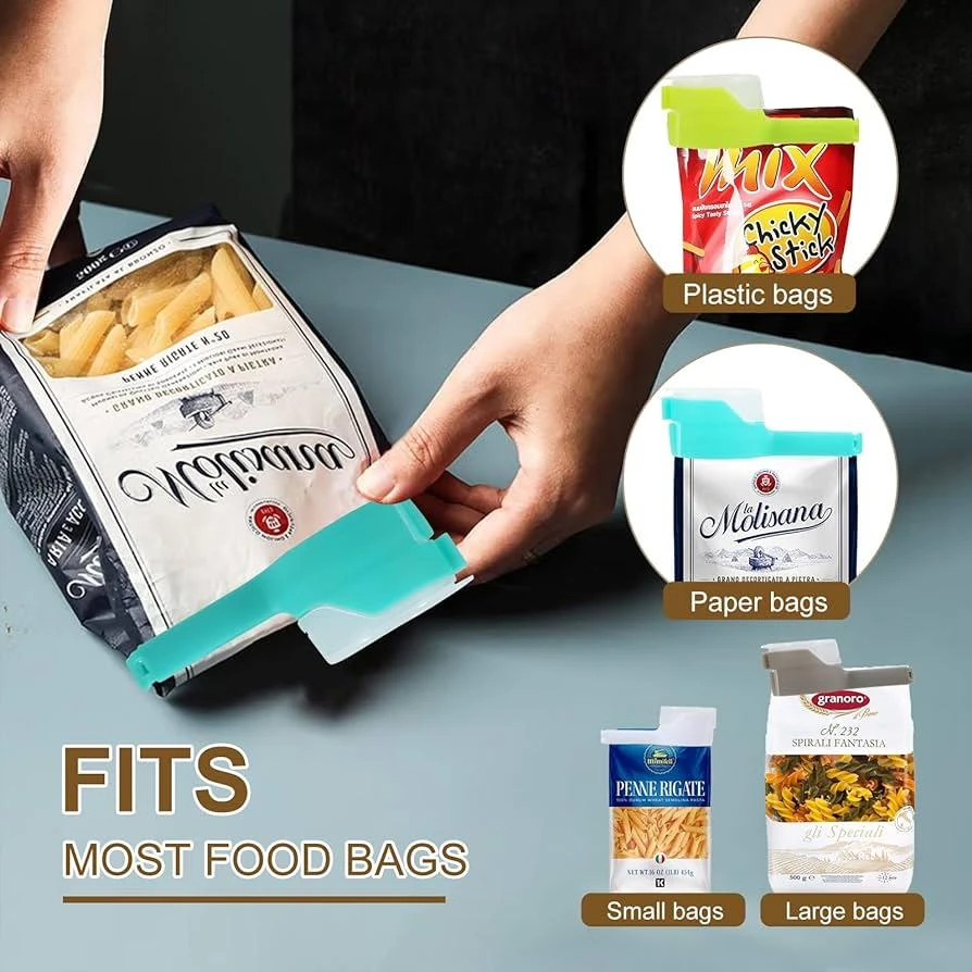 Generic Airtight Food Bag Sealing Clips with Lid - image 4