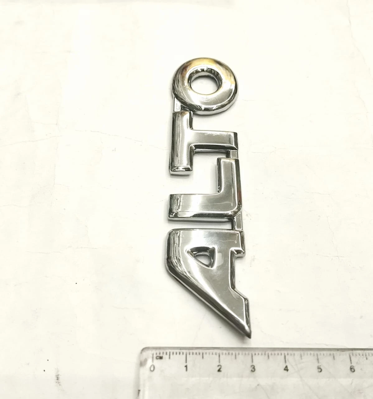 Generic Alto Chrome Badge Emblem - image 2