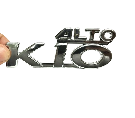 Alto K10 Chrome Badge Emblem