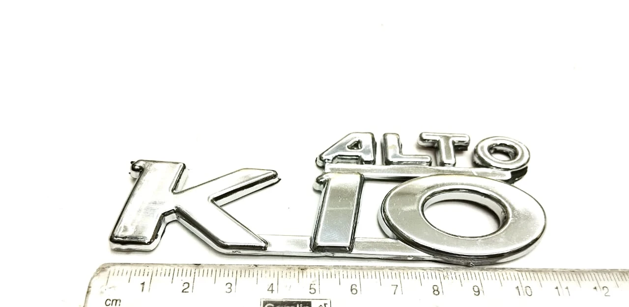 Alto K10 Chrome Badge Emblem - image 5