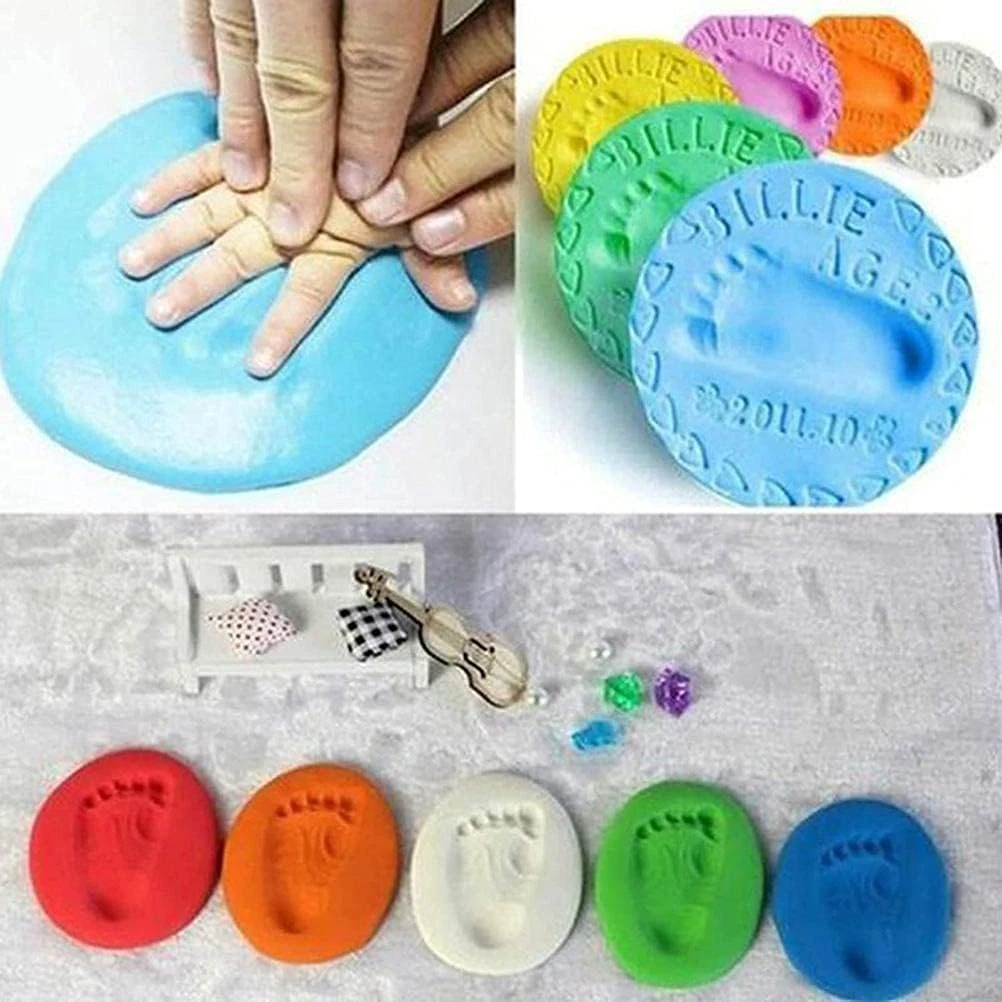 Air Drying Clay Baby Handprint Footprint 50g - image 2